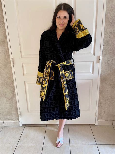 versace bathrobe reviews|versace bathrobe cheap.